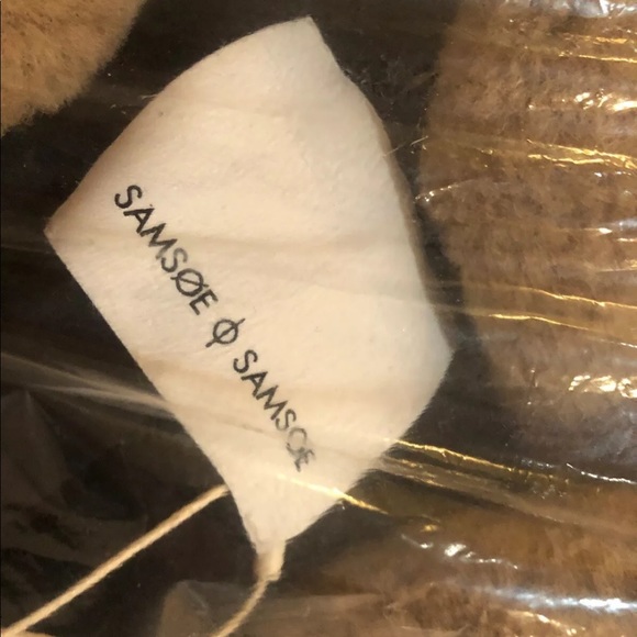 New Samsoe Samsoe Doris Leather Jacket XL BLACK - Picture 7 of 8